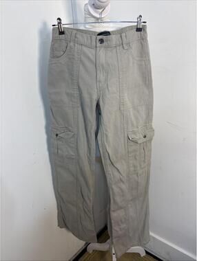 Aeropostale utility cargo pants Gray Small W28” L 31.5 High Rise